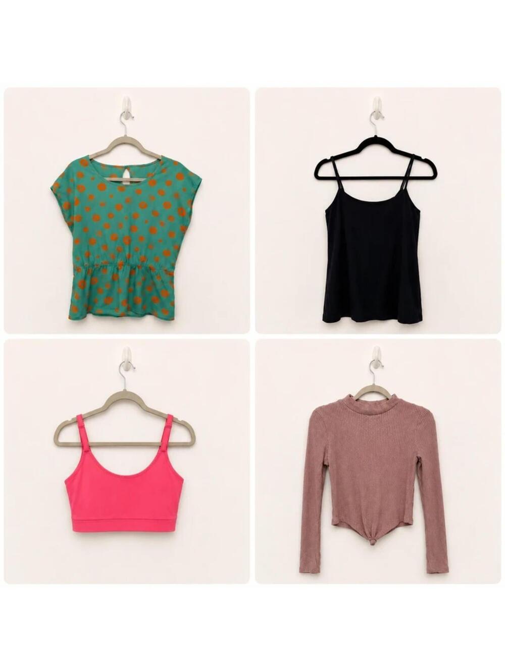 12 Piece Women’s Tops Bundle XS/S - Mixed Brands Y2K Casual Dressy Lot - Picture 3 of 7